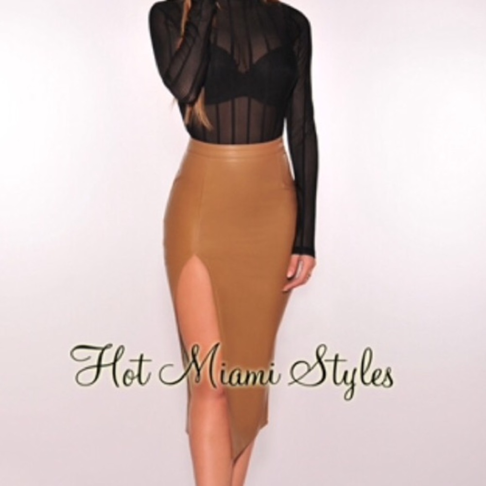 COPY - Hot Miami styles leather skirt